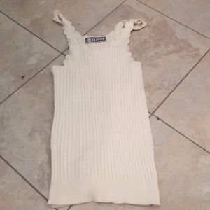 Knit tank top